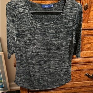 Apt. 9 Charcoal Knit Top